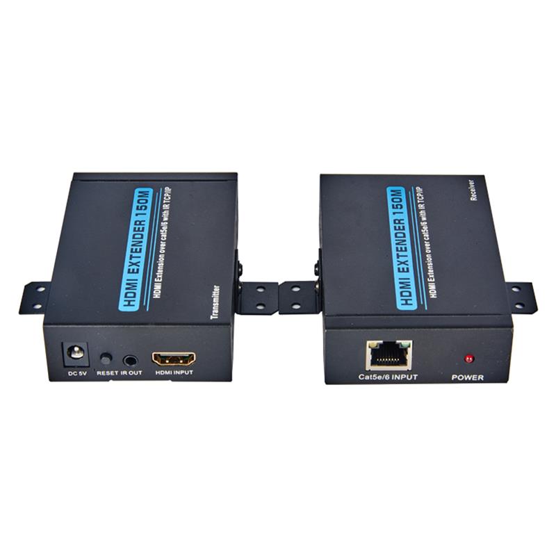 V1.3 HDMI Extender 150m thar Tacaíocht cábla Aonair cat5e \/ 6 Iomlán HD 1080P